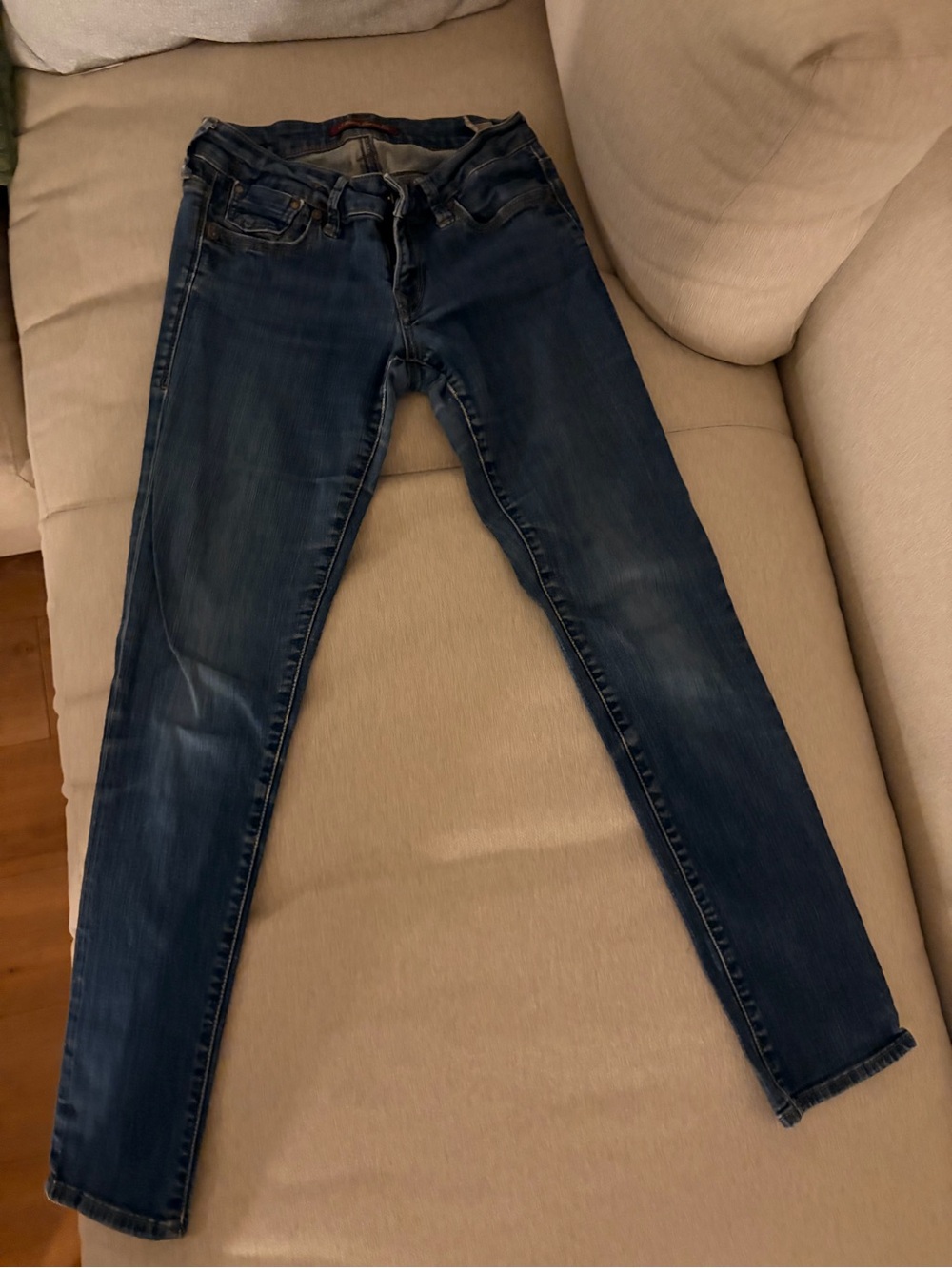 Mavi Women's Navy Skinny Stretch Jeans